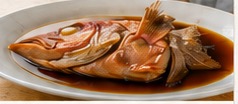 地魚のあら煮定食